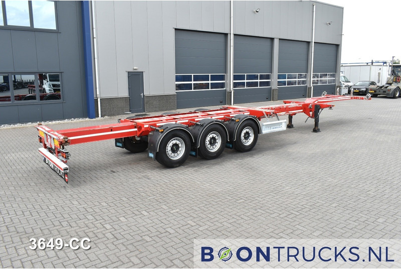 D-Tec FLEXITRAILER | 2x20-30-40-45ft HC * 2x LIFT AXLE * 2x EXTENDABLE * DISC BRAKES - Náves preprava kontajnerov/ Výmenná nadstavba: obrázok 2 D-Tec FLEXITRAILER | 2x20-30-40-45ft HC * 2x LIFT AXLE * 2x EXTENDABLE * DISC BRAKES - Náves preprava kontajnerov/ Výmenná nadstavba: obrázok 2