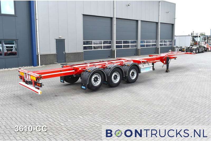 D-Tec FLEXITRAILER | 2x20-30-40-45ft HC * 2x LIFT AXLE * 2x EXTENDABLE * DISC BRAKES - Náves preprava kontajnerov/ Výmenná nadstavba: obrázok 2 D-Tec FLEXITRAILER | 2x20-30-40-45ft HC * 2x LIFT AXLE * 2x EXTENDABLE * DISC BRAKES - Náves preprava kontajnerov/ Výmenná nadstavba: obrázok 2