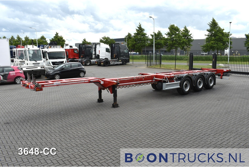D-Tec FLEXITRAILER | 2x20-30-40-45ft HC * 2x LIFT AXLE * 2x EXTENDABLE * DISC BRAKES * MOT 05-2026 - Náves preprava kontajnerov/ Výmenná nadstavba: obrázok 5 D-Tec FLEXITRAILER | 2x20-30-40-45ft HC * 2x LIFT AXLE * 2x EXTENDABLE * DISC BRAKES * MOT 05-2026 - Náves preprava kontajnerov/ Výmenná nadstavba: obrázok 5