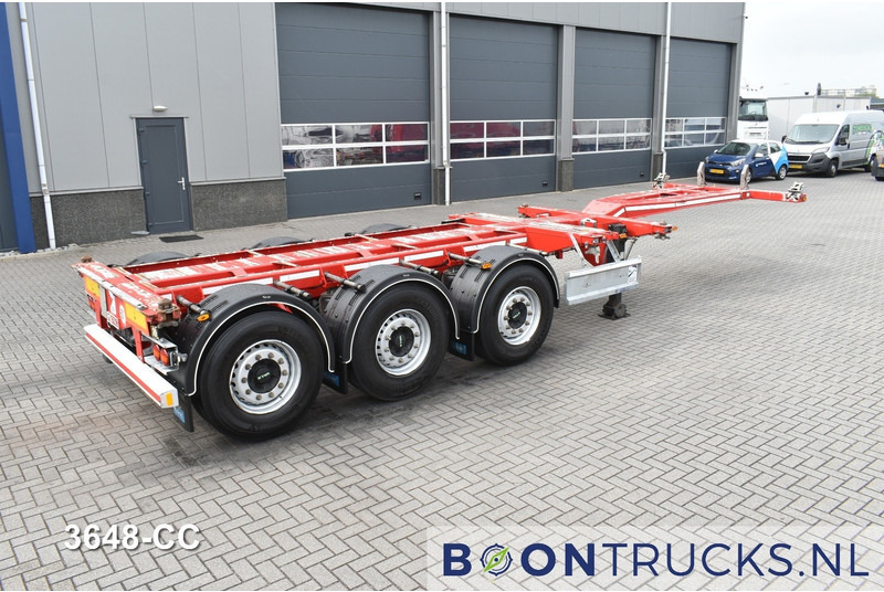 D-Tec FLEXITRAILER | 2x20-30-40-45ft HC * 2x LIFT AXLE * 2x EXTENDABLE * DISC BRAKES * MOT 05-2026 - Náves preprava kontajnerov/ Výmenná nadstavba: obrázok 1 D-Tec FLEXITRAILER | 2x20-30-40-45ft HC * 2x LIFT AXLE * 2x EXTENDABLE * DISC BRAKES * MOT 05-2026 - Náves preprava kontajnerov/ Výmenná nadstavba: obrázok 1