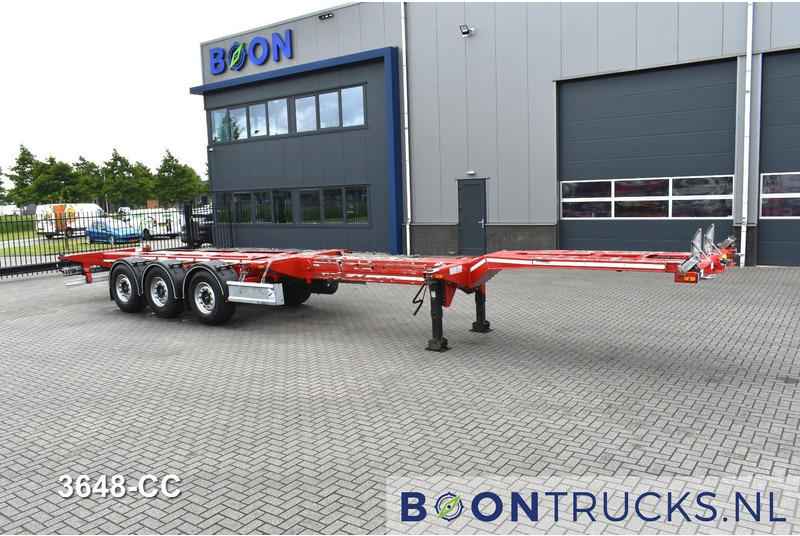 D-Tec FLEXITRAILER | 2x20-30-40-45ft HC * 2x LIFT AXLE * 2x EXTENDABLE * DISC BRAKES * MOT 05-2026 - Náves preprava kontajnerov/ Výmenná nadstavba: obrázok 4 D-Tec FLEXITRAILER | 2x20-30-40-45ft HC * 2x LIFT AXLE * 2x EXTENDABLE * DISC BRAKES * MOT 05-2026 - Náves preprava kontajnerov/ Výmenná nadstavba: obrázok 4