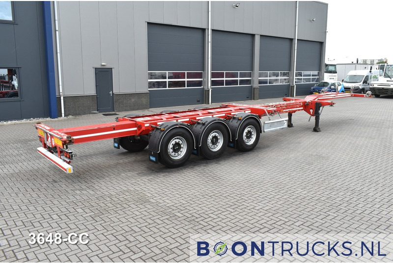 D-Tec FLEXITRAILER | 2x20-30-40-45ft HC * 2x LIFT AXLE * 2x EXTENDABLE * DISC BRAKES * MOT 05-2026 - Náves preprava kontajnerov/ Výmenná nadstavba: obrázok 2 D-Tec FLEXITRAILER | 2x20-30-40-45ft HC * 2x LIFT AXLE * 2x EXTENDABLE * DISC BRAKES * MOT 05-2026 - Náves preprava kontajnerov/ Výmenná nadstavba: obrázok 2