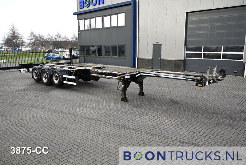 D-Tec FLEXITRAILER LS | 2x20-30-40-45ft HC * 2x LIFT AXLE * BPW / DISC * MOT 01-2027 - Náves preprava kontajnerov/ Výmenná nadstavba: obrázok 5 D-Tec FLEXITRAILER LS | 2x20-30-40-45ft HC * 2x LIFT AXLE * BPW / DISC * MOT 01-2027 - Náves preprava kontajnerov/ Výmenná nadstavba: obrázok 5