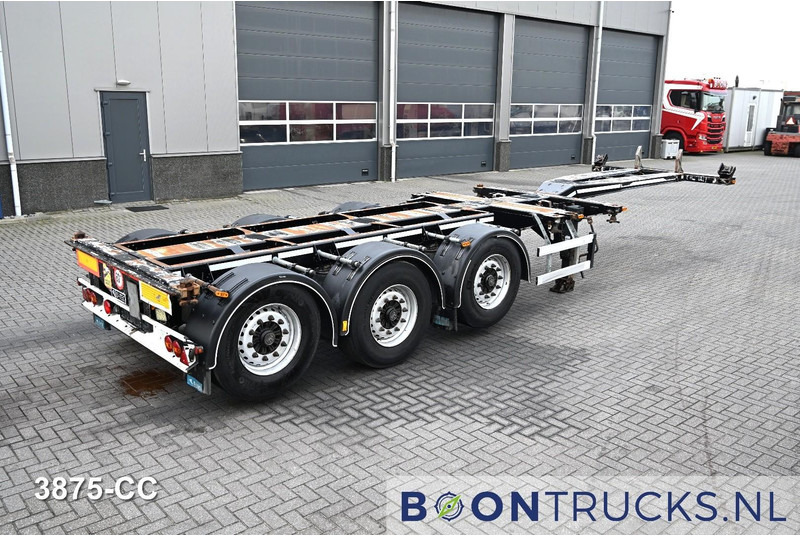 D-Tec FLEXITRAILER LS | 2x20-30-40-45ft HC * 2x LIFT AXLE * BPW / DISC * MOT 01-2027 - Náves preprava kontajnerov/ Výmenná nadstavba: obrázok 1 D-Tec FLEXITRAILER LS | 2x20-30-40-45ft HC * 2x LIFT AXLE * BPW / DISC * MOT 01-2027 - Náves preprava kontajnerov/ Výmenná nadstavba: obrázok 1