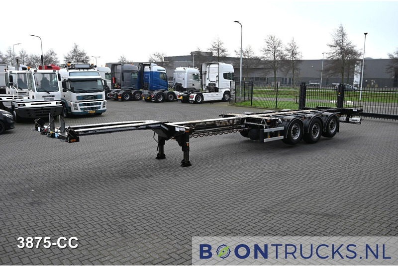 D-Tec FLEXITRAILER LS | 2x20-30-40-45ft HC * 2x LIFT AXLE * BPW / DISC * MOT 01-2027 - Náves preprava kontajnerov/ Výmenná nadstavba: obrázok 4 D-Tec FLEXITRAILER LS | 2x20-30-40-45ft HC * 2x LIFT AXLE * BPW / DISC * MOT 01-2027 - Náves preprava kontajnerov/ Výmenná nadstavba: obrázok 4