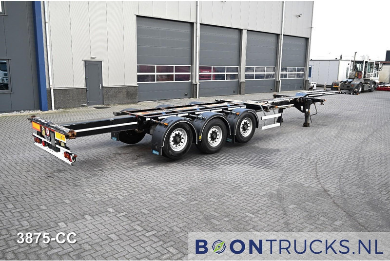 D-Tec FLEXITRAILER LS | 2x20-30-40-45ft HC * 2x LIFT AXLE * BPW / DISC * MOT 01-2027 - Náves preprava kontajnerov/ Výmenná nadstavba: obrázok 2 D-Tec FLEXITRAILER LS | 2x20-30-40-45ft HC * 2x LIFT AXLE * BPW / DISC * MOT 01-2027 - Náves preprava kontajnerov/ Výmenná nadstavba: obrázok 2