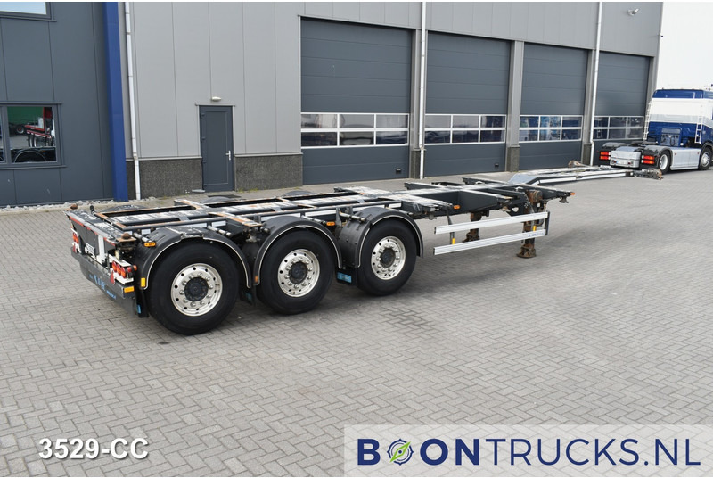 D-Tec PORTMASTER | 2x20-30-40-45ft HC * STEERING AXLE * SAF / DISC * 2x EXTENDABLE - Náves preprava kontajnerov/ Výmenná nadstavba: obrázok 1 D-Tec PORTMASTER | 2x20-30-40-45ft HC * STEERING AXLE * SAF / DISC * 2x EXTENDABLE - Náves preprava kontajnerov/ Výmenná nadstavba: obrázok 1