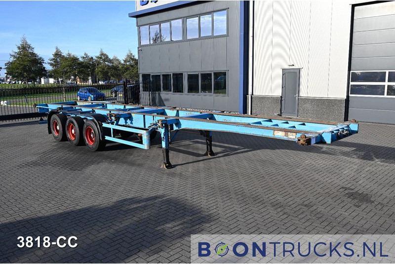 KOHLER CS 40/220/3 FIXED CHASSIS | 2x20-30-40ft * STEEL SUSPENSION * SAF / DRUM - Náves preprava kontajnerov/ Výmenná nadstavba: obrázok 4 KOHLER CS 40/220/3 FIXED CHASSIS | 2x20-30-40ft * STEEL SUSPENSION * SAF / DRUM - Náves preprava kontajnerov/ Výmenná nadstavba: obrázok 4