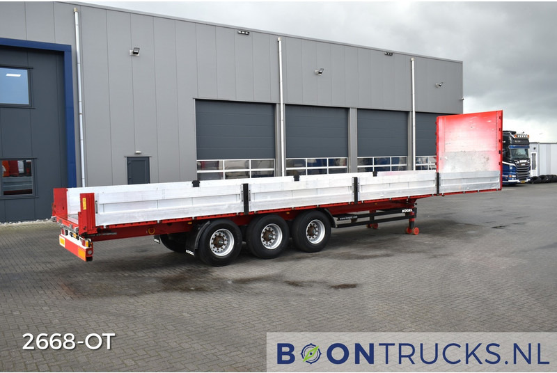 Kögel SN 24 FLATBED | ALU BOARDS * HARDWOOD FLOOR * NL TRAILER * APK 09-2025 * TOP! - Plošinový/ Valníkový náves: obrázok 1 Kögel SN 24 FLATBED | ALU BOARDS * HARDWOOD FLOOR * NL TRAILER * APK 09-2025 * TOP! - Plošinový/ Valníkový náves: obrázok 1