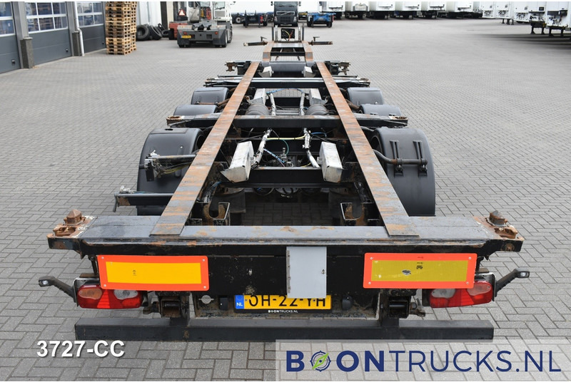 Pacton T3-007 | 2x20-40-45ft HC * FIXED CHASSIS * LIFT AXLE * NL TRAILER - Náves preprava kontajnerov/ Výmenná nadstavba: obrázok 5 Pacton T3-007 | 2x20-40-45ft HC * FIXED CHASSIS * LIFT AXLE * NL TRAILER - Náves preprava kontajnerov/ Výmenná nadstavba: obrázok 5