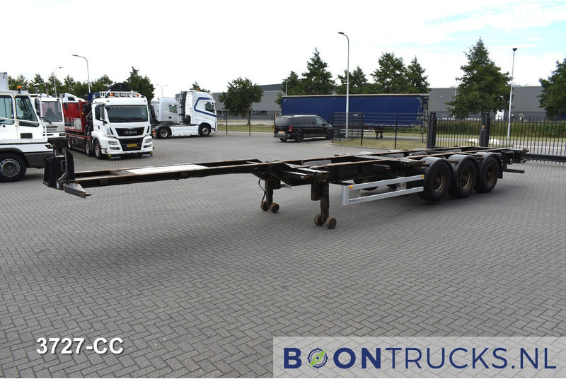 Pacton T3-007 | 2x20-40-45ft HC * FIXED CHASSIS * LIFT AXLE * NL TRAILER - Náves preprava kontajnerov/ Výmenná nadstavba: obrázok 4 Pacton T3-007 | 2x20-40-45ft HC * FIXED CHASSIS * LIFT AXLE * NL TRAILER - Náves preprava kontajnerov/ Výmenná nadstavba: obrázok 4