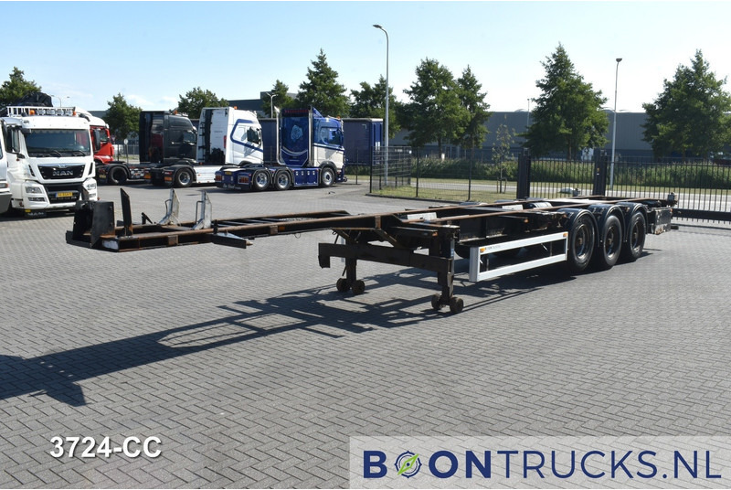 Pacton T3-007 | 2x20-40-45ft HC * LIFT AXLE * BPW * NL TRAILER - Náves preprava kontajnerov/ Výmenná nadstavba: obrázok 2 Pacton T3-007 | 2x20-40-45ft HC * LIFT AXLE * BPW * NL TRAILER - Náves preprava kontajnerov/ Výmenná nadstavba: obrázok 2
