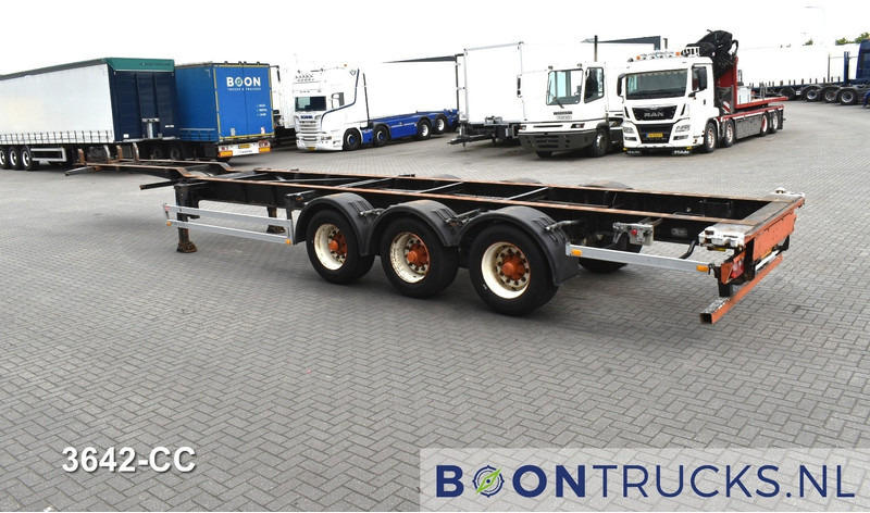 Pacton T3-007 FIXED CHASSIS | 40-45ft HC * 4500 Kg * BPW/DRUM * NL TRAILER - Náves preprava kontajnerov/ Výmenná nadstavba: obrázok 2 Pacton T3-007 FIXED CHASSIS | 40-45ft HC * 4500 Kg * BPW/DRUM * NL TRAILER - Náves preprava kontajnerov/ Výmenná nadstavba: obrázok 2