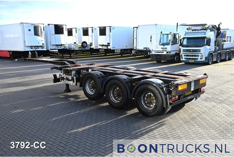 Pacton T3-010 2x20-30-40-45ft HC * 2x EXTENDABLE * 1x LIFT AXLE * NL TRAILER - Náves preprava kontajnerov/ Výmenná nadstavba: obrázok 3 Pacton T3-010 2x20-30-40-45ft HC * 2x EXTENDABLE * 1x LIFT AXLE * NL TRAILER - Náves preprava kontajnerov/ Výmenná nadstavba: obrázok 3