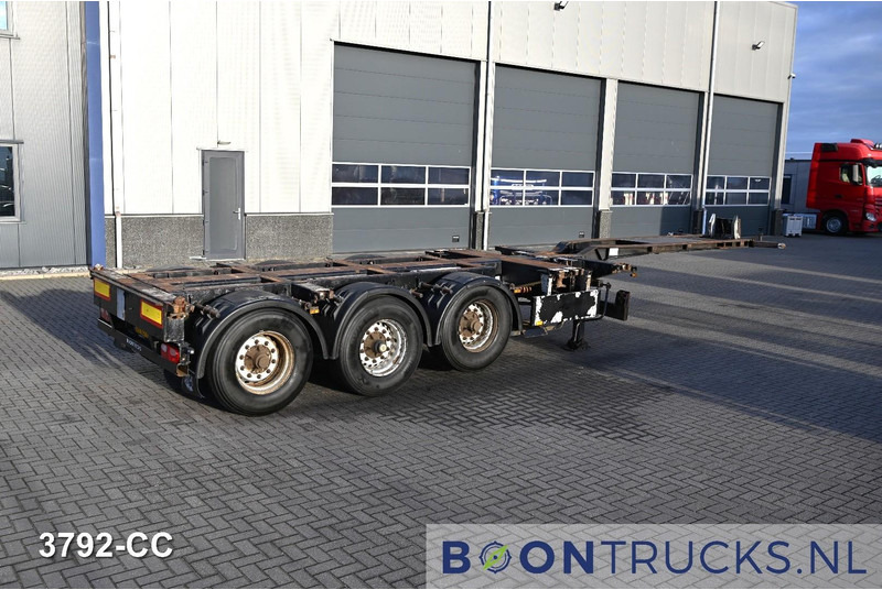 Pacton T3-010 2x20-30-40-45ft HC * 2x EXTENDABLE * 1x LIFT AXLE * NL TRAILER - Náves preprava kontajnerov/ Výmenná nadstavba: obrázok 1 Pacton T3-010 2x20-30-40-45ft HC * 2x EXTENDABLE * 1x LIFT AXLE * NL TRAILER - Náves preprava kontajnerov/ Výmenná nadstavba: obrázok 1