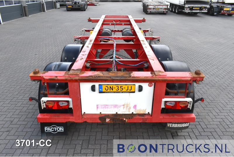 Pacton TXC 233 | 20ft * 2980 Kg * BPW / DRUM * NL TRAILER * 3x AVAILABLE - Náves preprava kontajnerov/ Výmenná nadstavba: obrázok 2 Pacton TXC 233 | 20ft * 2980 Kg * BPW / DRUM * NL TRAILER * 3x AVAILABLE - Náves preprava kontajnerov/ Výmenná nadstavba: obrázok 2