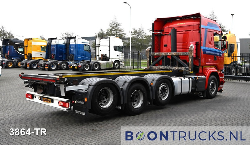 Scania R450 8x2 | EURO6 * CONTAINER TRANSPORT * 20ft TIPPING * NL TRUCK * APK 02-2026 - Kontejnérový podvozek/ Výměnná nástavba: obrázok 5 Scania R450 8x2 | EURO6 * CONTAINER TRANSPORT * 20ft TIPPING * NL TRUCK * APK 02-2026 - Kontejnérový podvozek/ Výměnná nástavba: obrázok 5