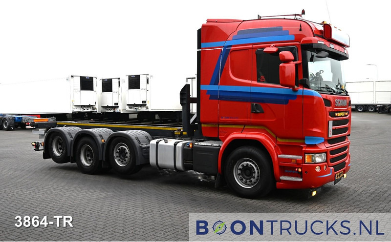 Scania R450 8x2 | EURO6 * CONTAINER TRANSPORT * 20ft TIPPING * NL TRUCK * APK 02-2026 - Kontejnérový podvozek/ Výměnná nástavba: obrázok 3 Scania R450 8x2 | EURO6 * CONTAINER TRANSPORT * 20ft TIPPING * NL TRUCK * APK 02-2026 - Kontejnérový podvozek/ Výměnná nástavba: obrázok 3