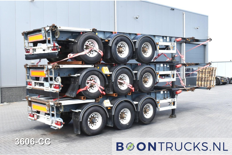 Van Hool 3B0071 € 11500 STACK PRICE | 20-30ft * ADR: FL, AT, OX * 3840 KG * LIFT AXLE - Náves preprava kontajnerov/ Výmenná nadstavba: obrázok 1 Van Hool 3B0071 € 11500 STACK PRICE | 20-30ft * ADR: FL, AT, OX * 3840 KG * LIFT AXLE - Náves preprava kontajnerov/ Výmenná nadstavba: obrázok 1