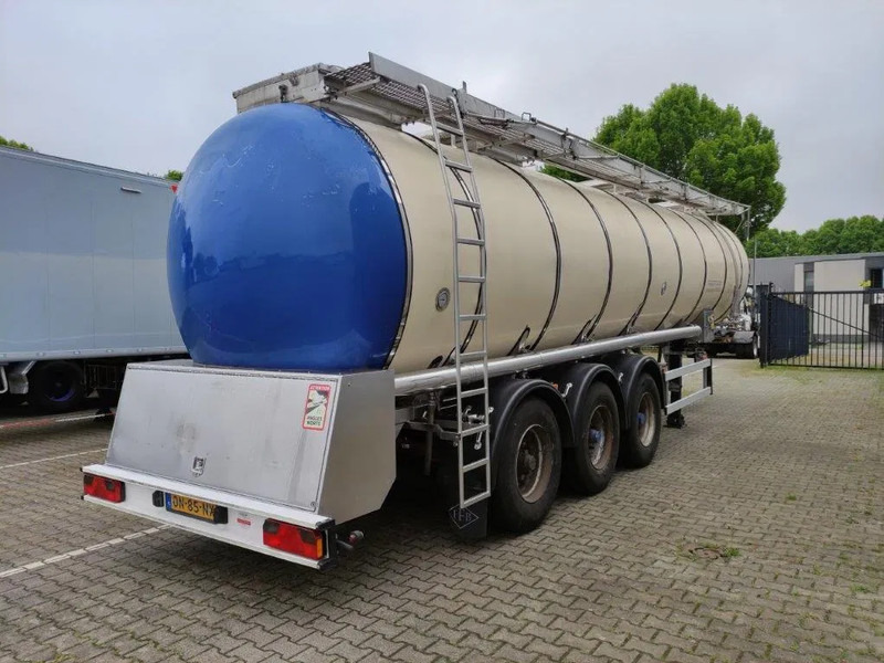 Feldbinder 33500 liter 3 kamer tankoplegger met Unibloc electric pomp - Cisternový náves: obrázok 4 Feldbinder 33500 liter 3 kamer tankoplegger met Unibloc electric pomp - Cisternový náves: obrázok 4