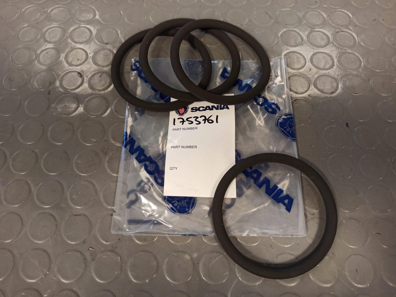 SCANIA O-RING 1753761 - Piest/ Krúžka/ Puzdrá pre Nákladné auto: obrázok 1 SCANIA O-RING 1753761 - Piest/ Krúžka/ Puzdrá pre Nákladné auto: obrázok 1