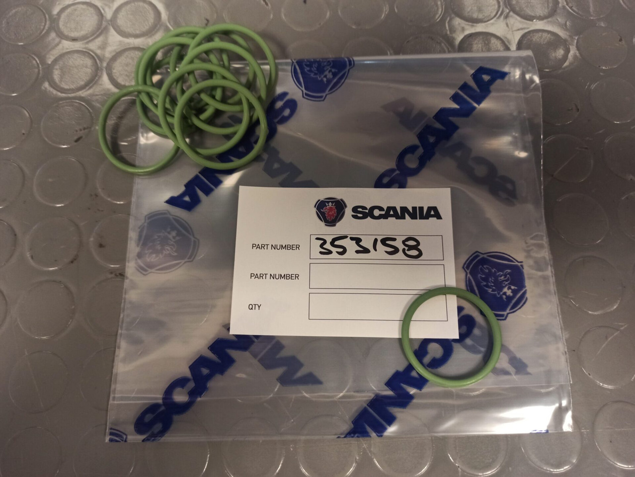SCANIA O-RING 353158 - Piest/ Krúžka/ Puzdrá pre Nákladné auto: obrázok 1 SCANIA O-RING 353158 - Piest/ Krúžka/ Puzdrá pre Nákladné auto: obrázok 1