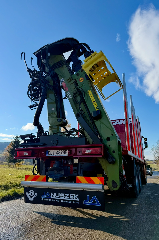 SCANIA R520 XT - Nákladné vozidlo na prepravu dreva, Auto s hydraulickou rukou: obrázok 5 SCANIA R520 XT - Nákladné vozidlo na prepravu dreva, Auto s hydraulickou rukou: obrázok 5