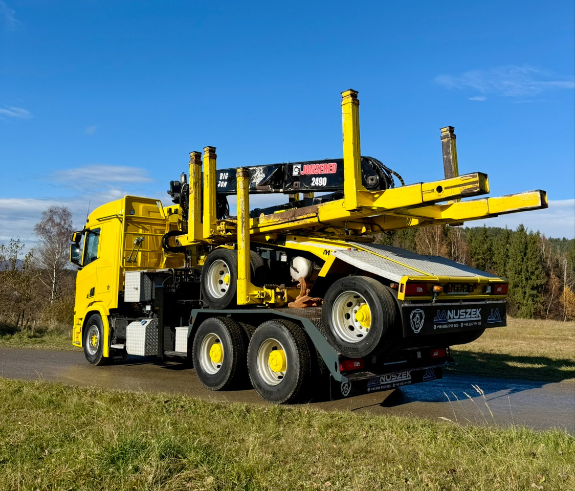 SCANIA R650 - Nákladné vozidlo na prepravu dreva, Auto s hydraulickou rukou: obrázok 4 SCANIA R650 - Nákladné vozidlo na prepravu dreva, Auto s hydraulickou rukou: obrázok 4