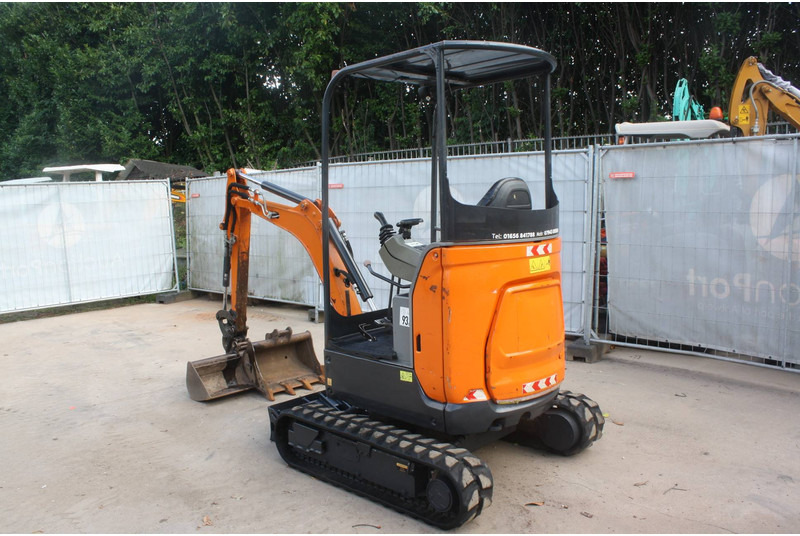 Doosan DX17Z - Mini rýpadlo: obrázok 3 Doosan DX17Z - Mini rýpadlo: obrázok 3