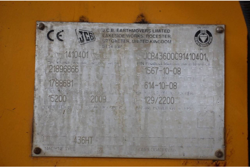 Kolesový nakladač JCB 436HT: obrázok 14