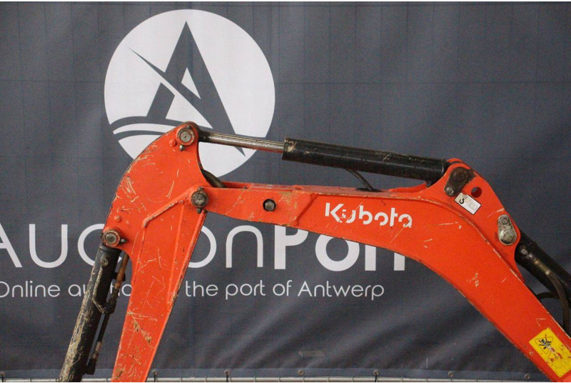 Mini rýpadlo Kubota U10-3: obrázok 11