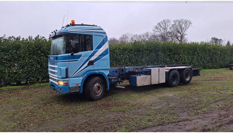 Scania 144 460 V8 - Kontejnérový podvozek/ Výměnná nástavba: obrázok 2 Scania 144 460 V8 - Kontejnérový podvozek/ Výměnná nástavba: obrázok 2