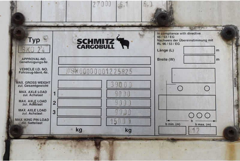 Schmitz Cargobull SKO 24 - Náves chladírenské: obrázok 4 Schmitz Cargobull SKO 24 - Náves chladírenské: obrázok 4
