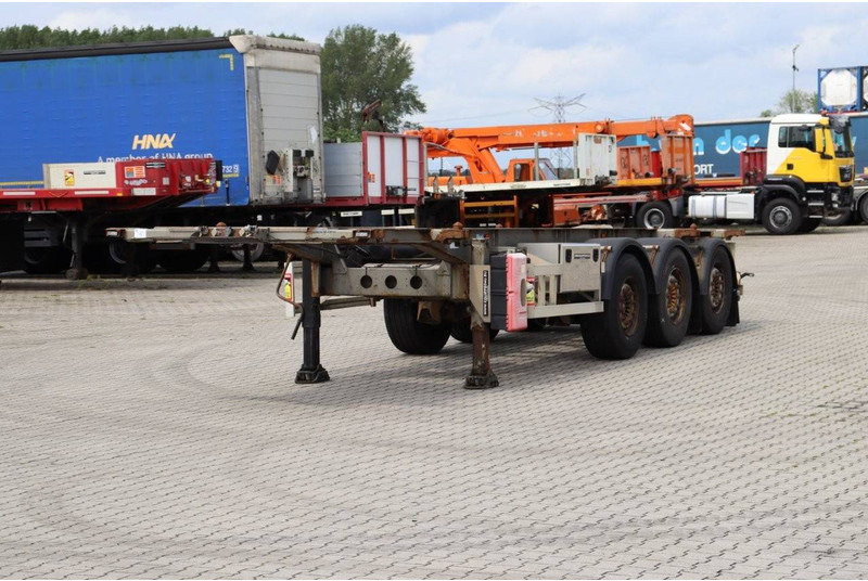 TURBO'S HOET 20FT/30FT ADR-CHASSIS - Náves podvozek: obrázok 1 TURBO'S HOET 20FT/30FT ADR-CHASSIS - Náves podvozek: obrázok 1