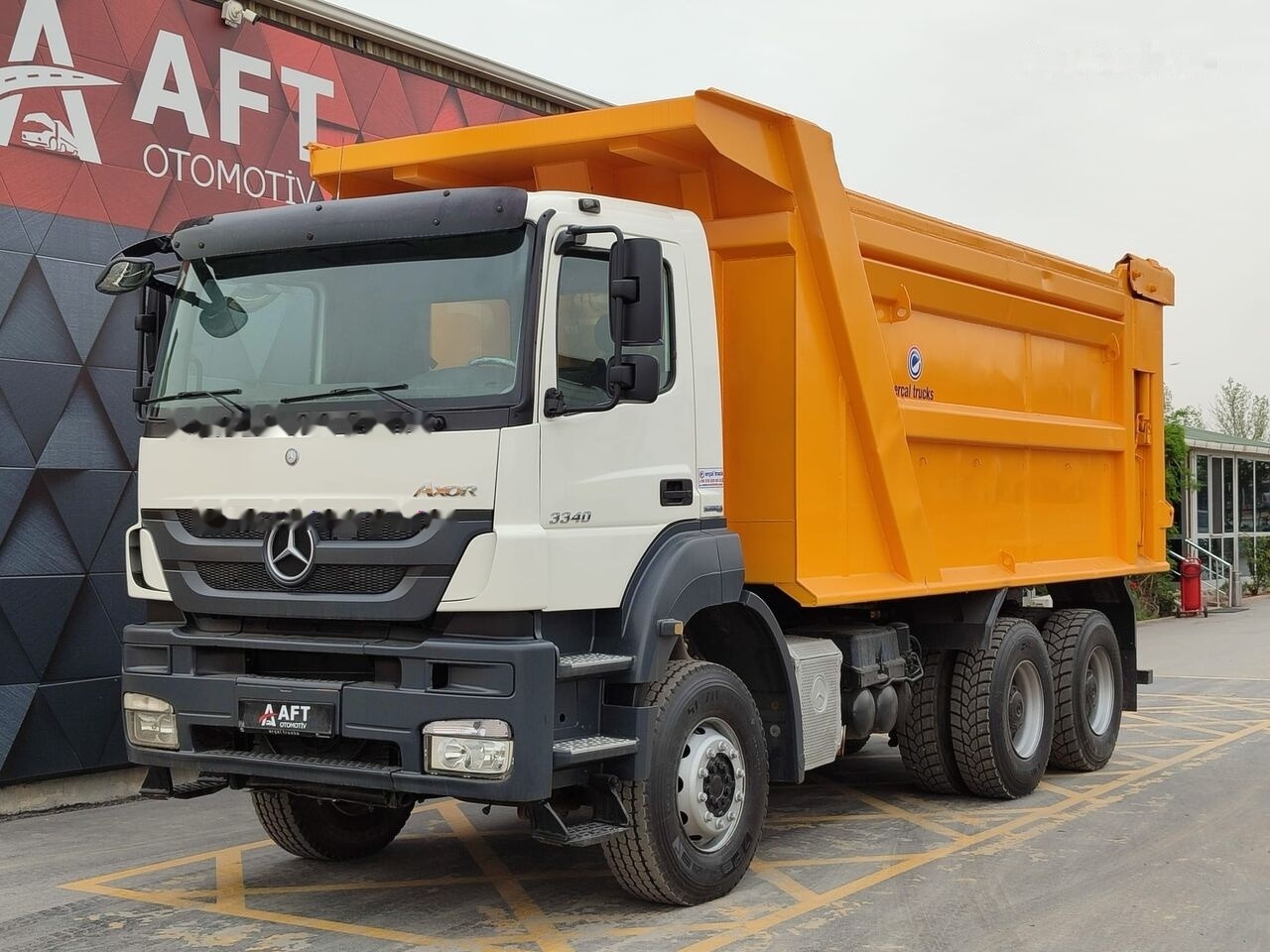 Mercedes-Benz 2011 AXOR 3340/AC-EURO5-6X4 HARDOX TIPPER - Sklápač: obrázok 1 Mercedes-Benz 2011 AXOR 3340/AC-EURO5-6X4 HARDOX TIPPER - Sklápač: obrázok 1