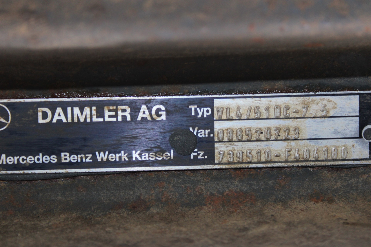 AXA FATA VL4-51DC-7,5 MERCEDES ACTROS MP2 MP3 A9433312101, 006520723 - Predná náprava pre Nákladné auto: obrázok 3 AXA FATA VL4-51DC-7,5 MERCEDES ACTROS MP2 MP3 A9433312101, 006520723 - Predná náprava pre Nákladné auto: obrázok 3