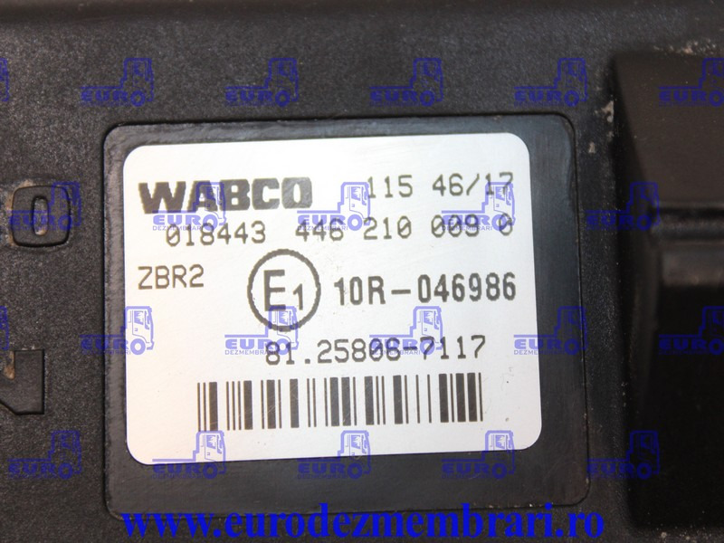 CALCULATOR ZBR2 MAN TGX 81.25806.7117 - Riadiaca jednotka pre Nákladné auto: obrázok 3 CALCULATOR ZBR2 MAN TGX 81.25806.7117 - Riadiaca jednotka pre Nákladné auto: obrázok 3