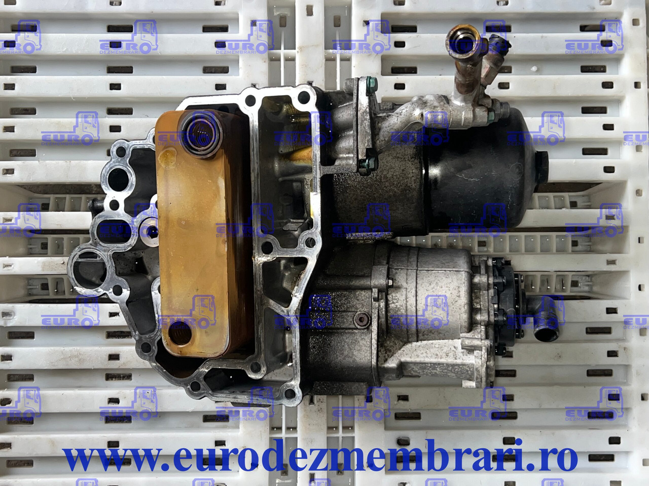 CARCASA FILTRU ULEI + TERMOFLOT + FILTRU CENTRIFUGAL MAN TGX D3876 51.05000.7176, 51.05601.7182, 51.01804.7052 - Olejový filter pre Nákladné auto: obrázok 1 CARCASA FILTRU ULEI + TERMOFLOT + FILTRU CENTRIFUGAL MAN TGX D3876 51.05000.7176, 51.05601.7182, 51.01804.7052 - Olejový filter pre Nákladné auto: obrázok 1