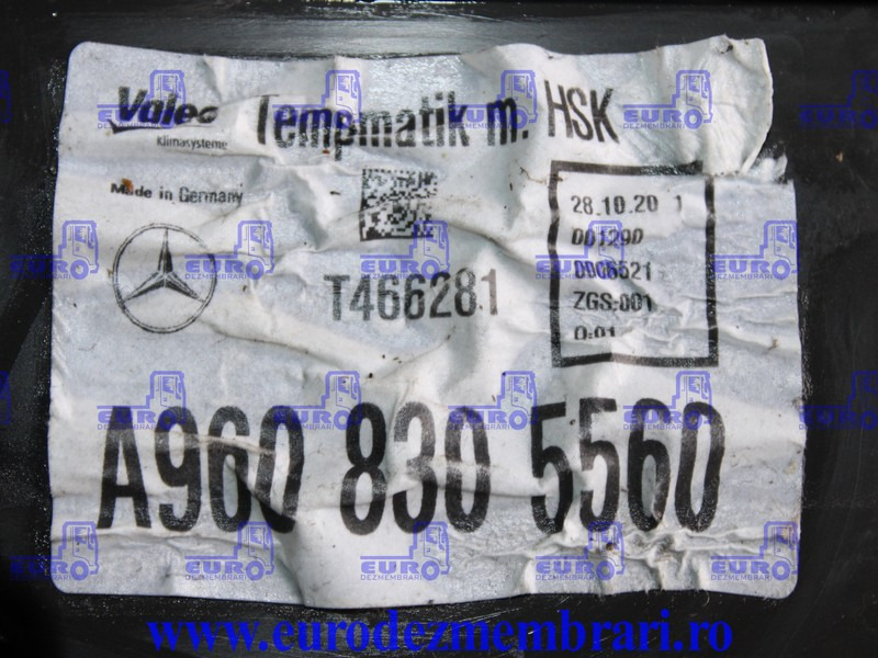 CARCASA SISTEM CLIMATIZARE MERCEDES ACTROS MP4 A9608305560 - Časť klimatizácie pre Nákladné auto: obrázok 3 CARCASA SISTEM CLIMATIZARE MERCEDES ACTROS MP4 A9608305560 - Časť klimatizácie pre Nákladné auto: obrázok 3