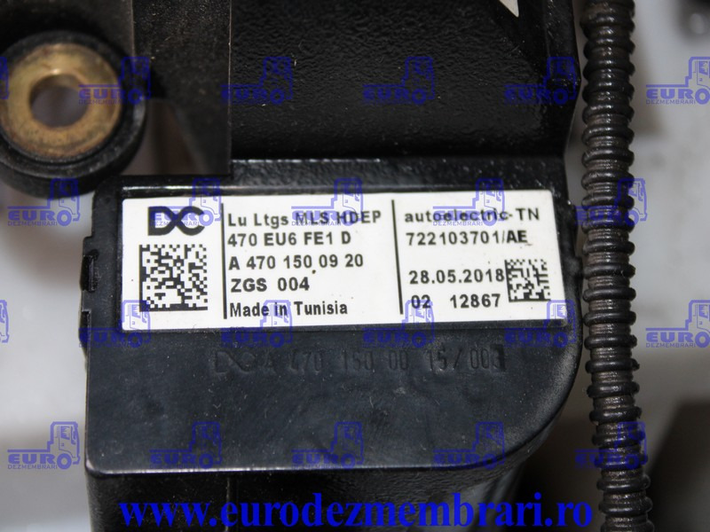 INSTALATIE ELECTRICA MOTOR MERCEDES ACTROS MP4 OM470LA A4701500920 - Elektrický systém pre Nákladné auto: obrázok 2 INSTALATIE ELECTRICA MOTOR MERCEDES ACTROS MP4 OM470LA A4701500920 - Elektrický systém pre Nákladné auto: obrázok 2