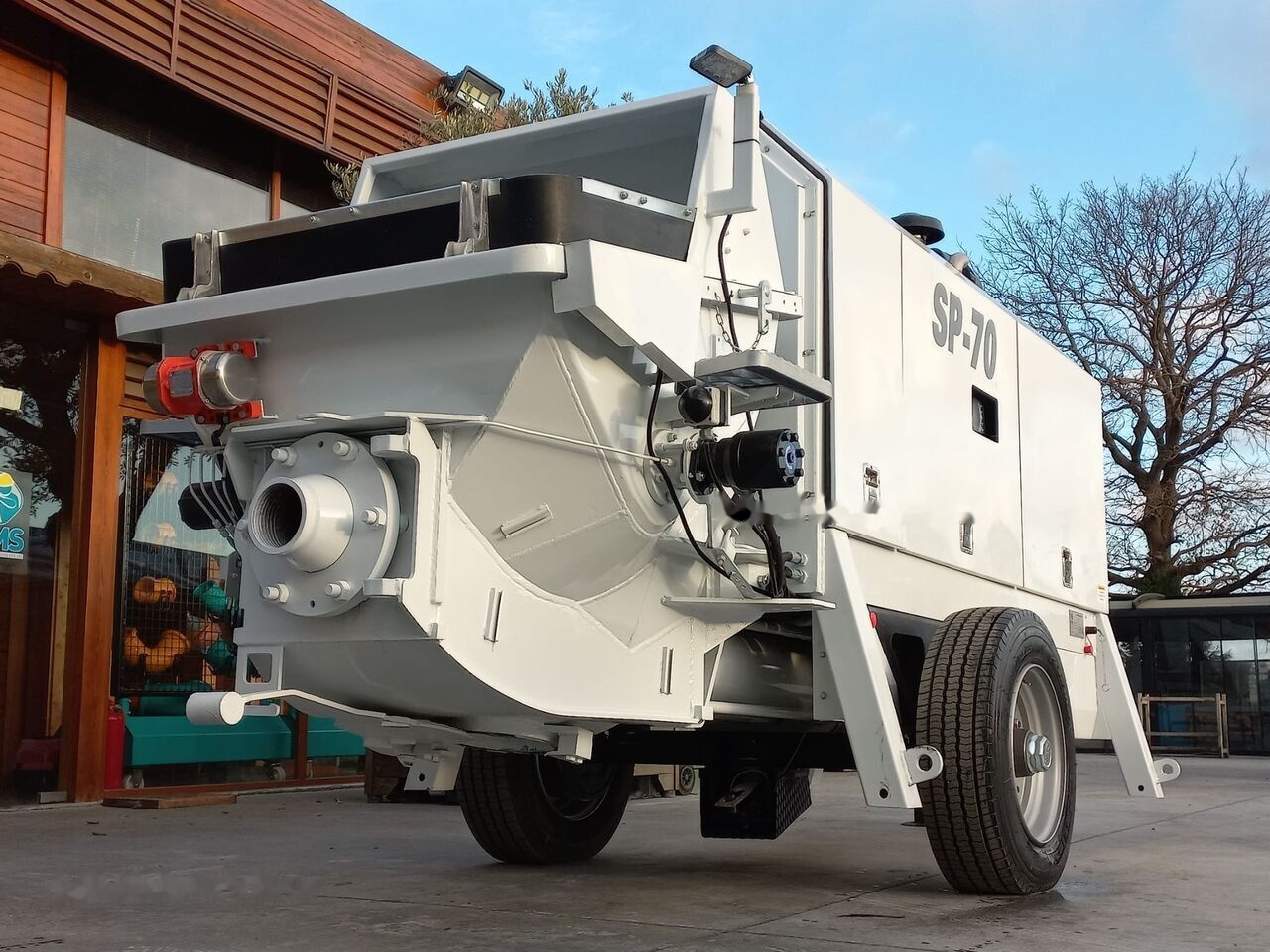 Nový Stacionárne čerpadlo betónu BMS BSP SP70: obrázok 10 Nový Stacionárne čerpadlo betónu BMS BSP SP70: obrázok 10