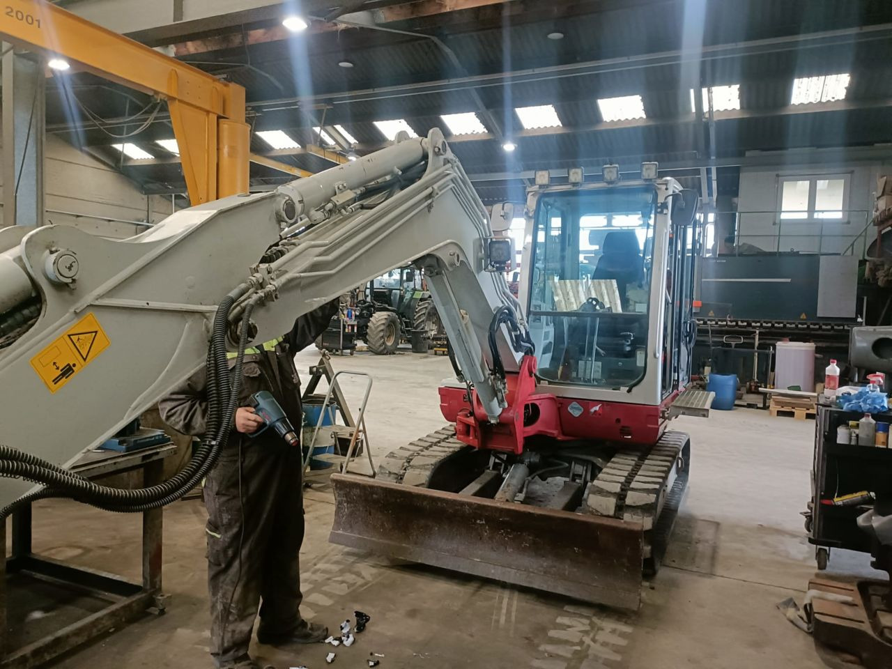 Mini rýpadlo Takeuchi TB250: obrázok 11 Mini rýpadlo Takeuchi TB250: obrázok 11