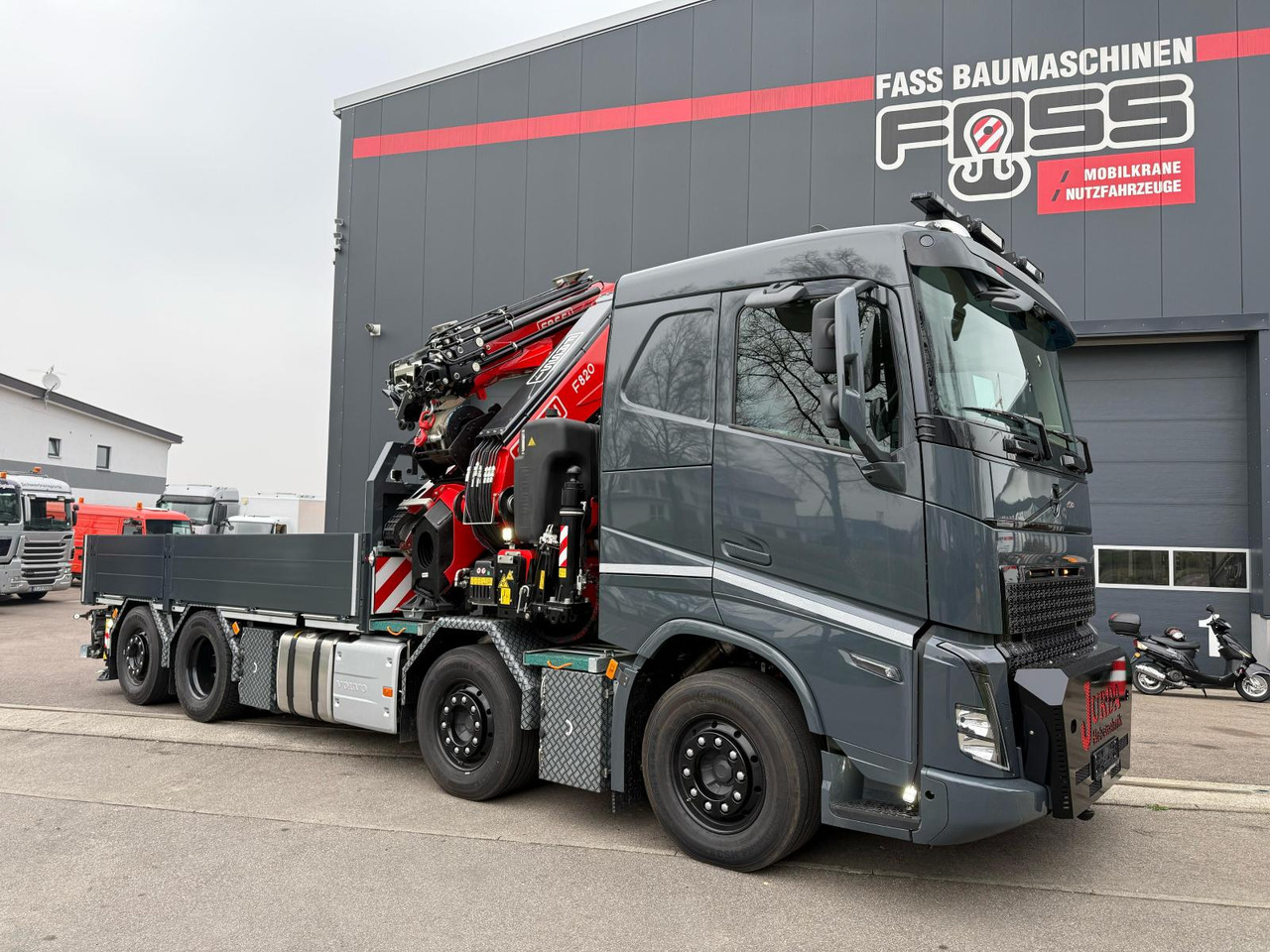 Volvo FH 500 | Kran Fassi F820 RA.2 | Jib L426 - Valníkový/ Plošinový nákladný automobil, Auto s hydraulickou rukou: obrázok 1 Volvo FH 500 | Kran Fassi F820 RA.2 | Jib L426 - Valníkový/ Plošinový nákladný automobil, Auto s hydraulickou rukou: obrázok 1
