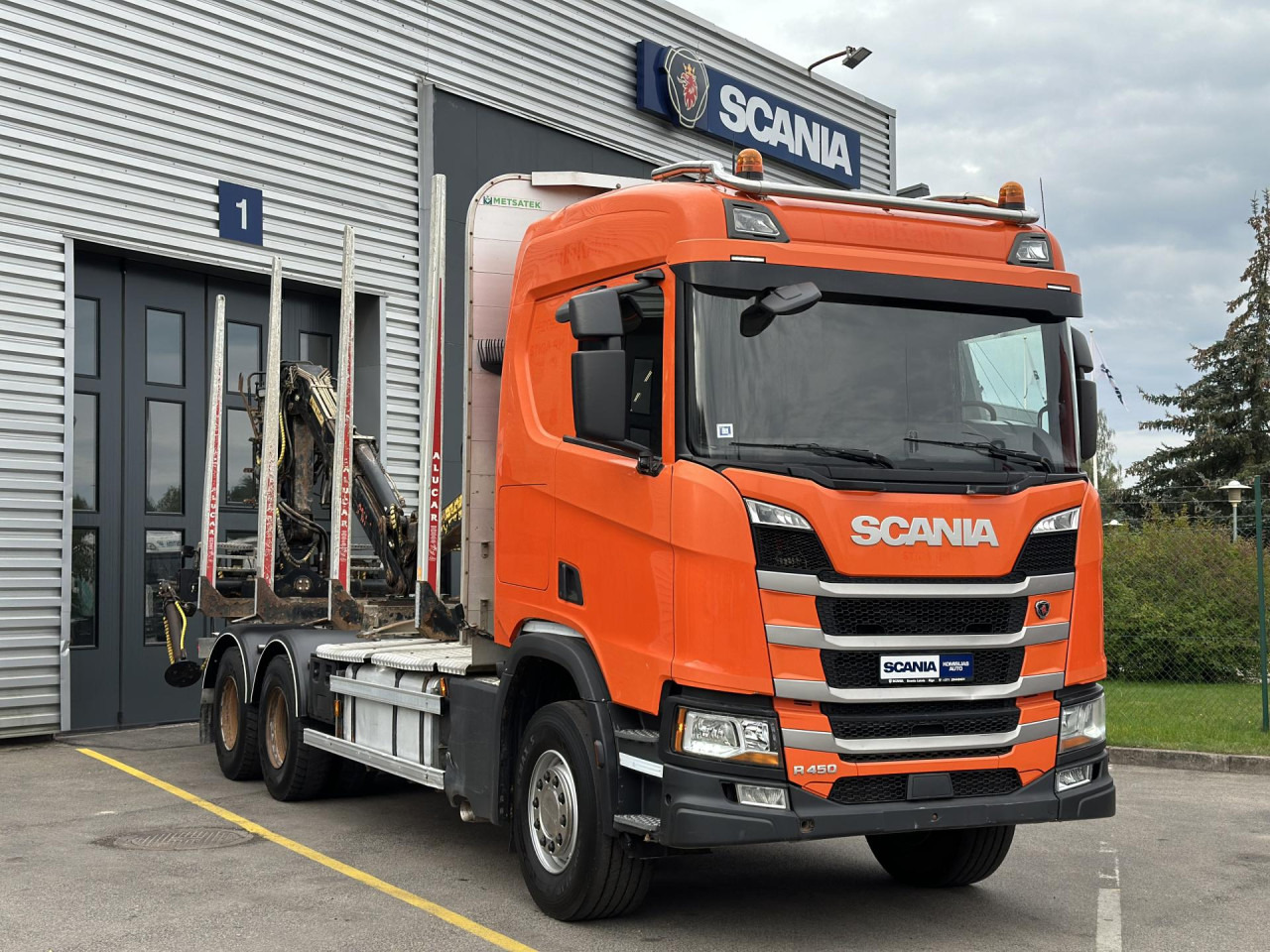 SCANIA R 450 B6x4HZ - Podvozek s kabinou: obrázok 1 SCANIA R 450 B6x4HZ - Podvozek s kabinou: obrázok 1