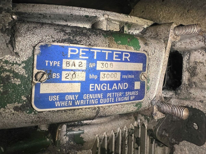 Bobcat BA2 Petter - Motor: obrázok 5 Bobcat BA2 Petter - Motor: obrázok 5