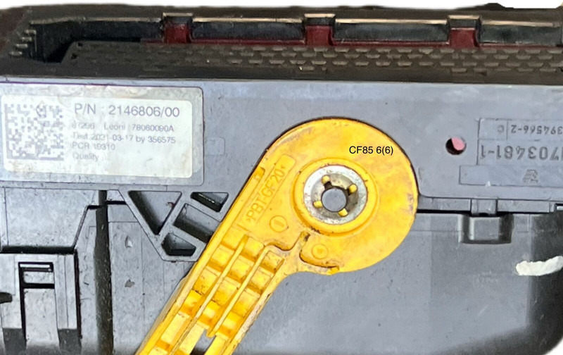 DAF - Kábel/ Káblový zväzok: obrázok 2 DAF - Kábel/ Káblový zväzok: obrázok 2