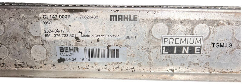 MAN CI 147 000P - Medzichladič: obrázok 2 MAN CI 147 000P - Medzichladič: obrázok 2