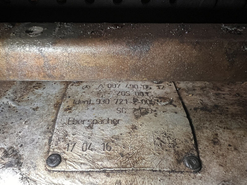 Mercedes-Benz Arocs - Katalyzátor: obrázok 3 Mercedes-Benz Arocs - Katalyzátor: obrázok 3