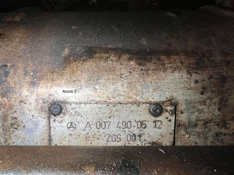 Mercedes-Benz Arocs - Katalyzátor: obrázok 4 Mercedes-Benz Arocs - Katalyzátor: obrázok 4