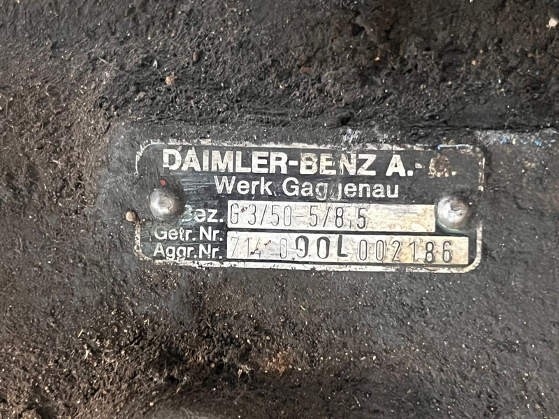 Mercedes-Benz G3/50-5/8,5 - Prevodovka: obrázok 5 Mercedes-Benz G3/50-5/8,5 - Prevodovka: obrázok 5